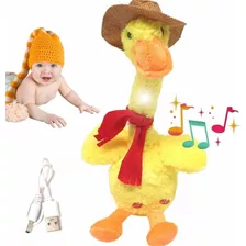 Juguete De Pato Luminoso Baila Canta Y Repite Voz Tik Tok