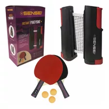 Set Ping Pong Instant Sensei®: Red + 2 Paletas + 3 Pelotas