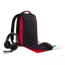 Kit Acer Gaming Gamer Mochila Audifonos Mouse Nitro Black