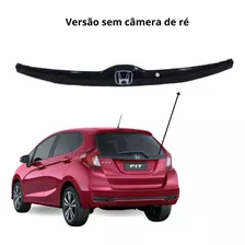 Guarnição Moldura Da Placa Honda Fit 2015 A 2019 Original