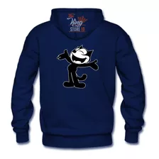 Poleron Cierre, El Gato Felix, Felix The Cat, Dibujos Animados, Xxxl / Kingstore10