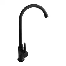 Llave Lavaplatos Lotto Negro Agua Fria