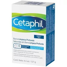 Cetaphil Limpeza Profunda Sabonete Em Barra 127g 