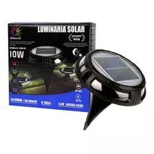 Luminaria Solar Luz Inteligente Rgb