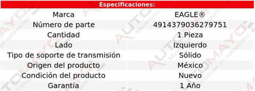 Tacn Transmisin Izq Protege5 2.0l 4 Cil Mazda 2001-2003 Foto 3