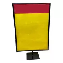 Pedestal Porta Cartaz Oferta Mesa Fixo