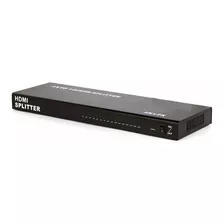 Distribuidor Divisor De Vídeo Splitter Hdmi 4k-1x16 Telas Nf