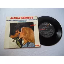 Vinil Compacto - Jane E Herondy - Não Me Deixe