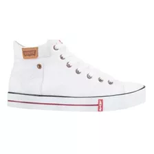 Tenis Casual Urbano Levi's 0699 Blanco Dama Original 