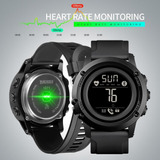 Reloj Táctico Skmei 1671 Smartwatch Frecuencia Cardíaca