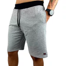 4 Bermuda Moletom Masculina Academia Shorts Atacado Plussize