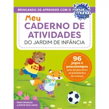 Livro Meu Caderno De Atividades Do Jardim De Infância