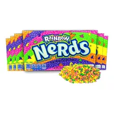 Bala Nerds Rainbow 141,7g Sabor Frutas Sortidas Importada