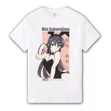 Remera Mai Sakurajima Bunny - Otaku Anime Manga Aesthetic