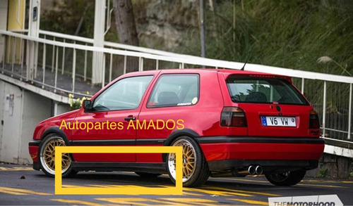 Estribos A3 Golf Jetta Mk3 Gti Vr6 Plastico Envio Gratis Foto 6