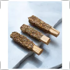 Incenso Palo Santo Stick - Sagrada Madre - Com Rosas Lavanda Fragrância Palo Santo