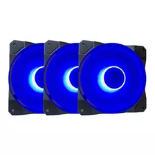 Ventilador Apevia Co312l-bl Cosmos 120mm Blue Led Ultra Sile