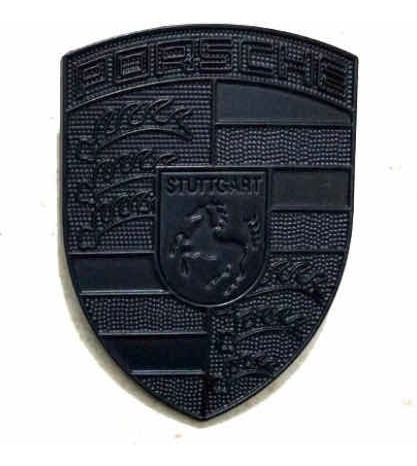 Emblema Porsche Metlico Foto 4