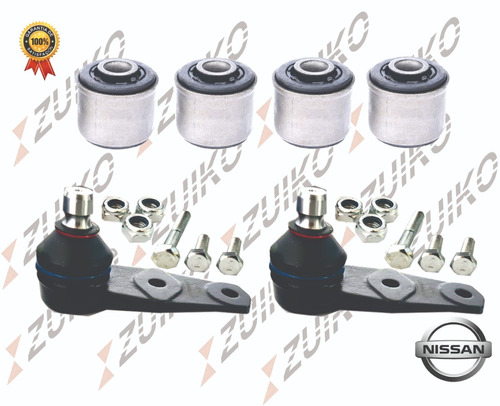 Kit Rotulas Bujes Gomas Y Cacahuates Renault Kangoo 04-17 Foto 3