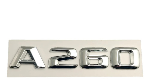 Chrome Letter Trunk Badge Sticker Para Mercedes- Benz A45 Foto 10