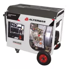 Motosoldador Alterman Diesel 6kw 200a Xdw200e