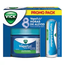 Vick Vaporub Tarro 50gr + Inhalador Promo Pack