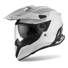 Capacete Airoh Commander Color White Gloss + Pinlock 