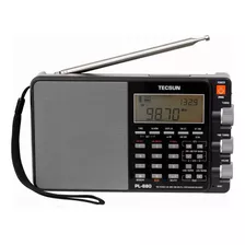Tecsun Pl880 Radio Portátil Digital, Receptor De Doble Con.