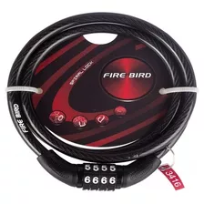 Linga Candado De Seguridad Con Codigo Fire Bird 0,8x1000mm