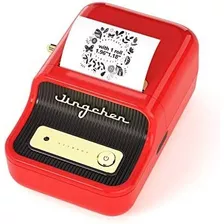 Impresora De Etiquetas Portátil Bluetooth Niimbot Rojo