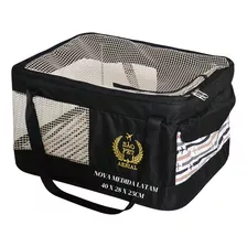 Bolsa De Transporte Aéreo Cabine Latam 40x28x25cm Cães Gatos