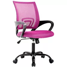 Silla De Oficina Ejecutiva Ergonomica Rosa