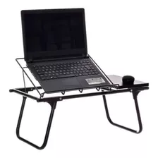 Mesa Dobrável Colo Notebook Com Suporte Marrom De Mouse 