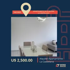 Espectacular Apartamento En Alquiler En La Castellana