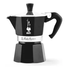 Cafetera Bialetti Moka 6 Tazas Negra