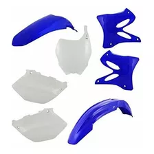 Para Moto: Kit Plasticos Polisport Azul Para Yamaha Yz250f Y