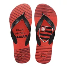 Chinelo Masculino Dupé Confortável Flamengo Torcida Original
