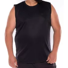 Camiseta Regata Tecido Poliéster Plus Size