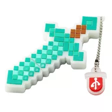 Pendrive Minecraft Diamond Sword 64 Gb Usb 2.0