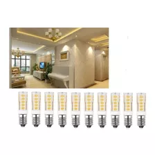 Kit 10 Lampadas G9 E14 Super Led 5w P Lustres Geladeira C/nf