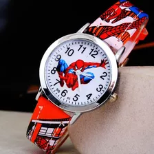 Reloj Pulsera Spiderman Niños Marvel Hombre Araña Digital 