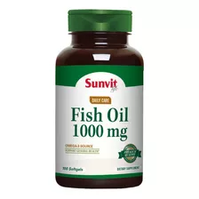 Fish Oil 1000 Mg - 100 Softgel, Svl Sabor Sin Sabor