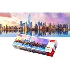 Rompecabezas Trefl Panorama Manhattan New York 1000 Piezas