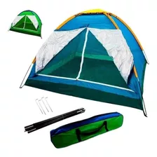 Barraca Camping 2 A 3 Pessoas Iglu Tenda Acampamento Bolsa