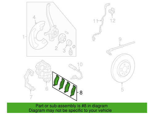 Balatas Delanteras Mercedes Benz Ml500 2005 2006 2007 2008 Foto 7