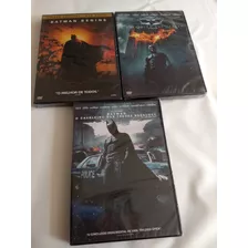 Dvd Batman Trilogia 