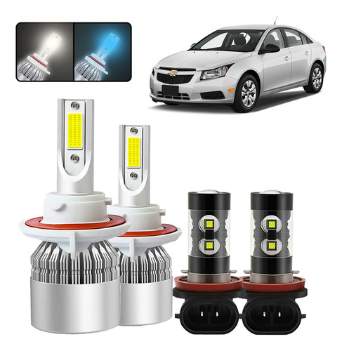 Kit De Focos Led H13 Psx24w Para Chevrolet Spark 2016-2020