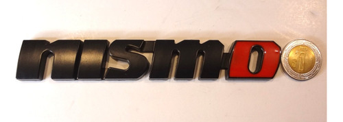 Emblema Nissan Nismo Tsuru Versa Sentra Tiida Altima Black Foto 5