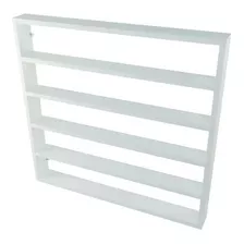 Nicho Organizador Expositor 200 Esmaltes 5 Prateleiras Nd Cor Branco