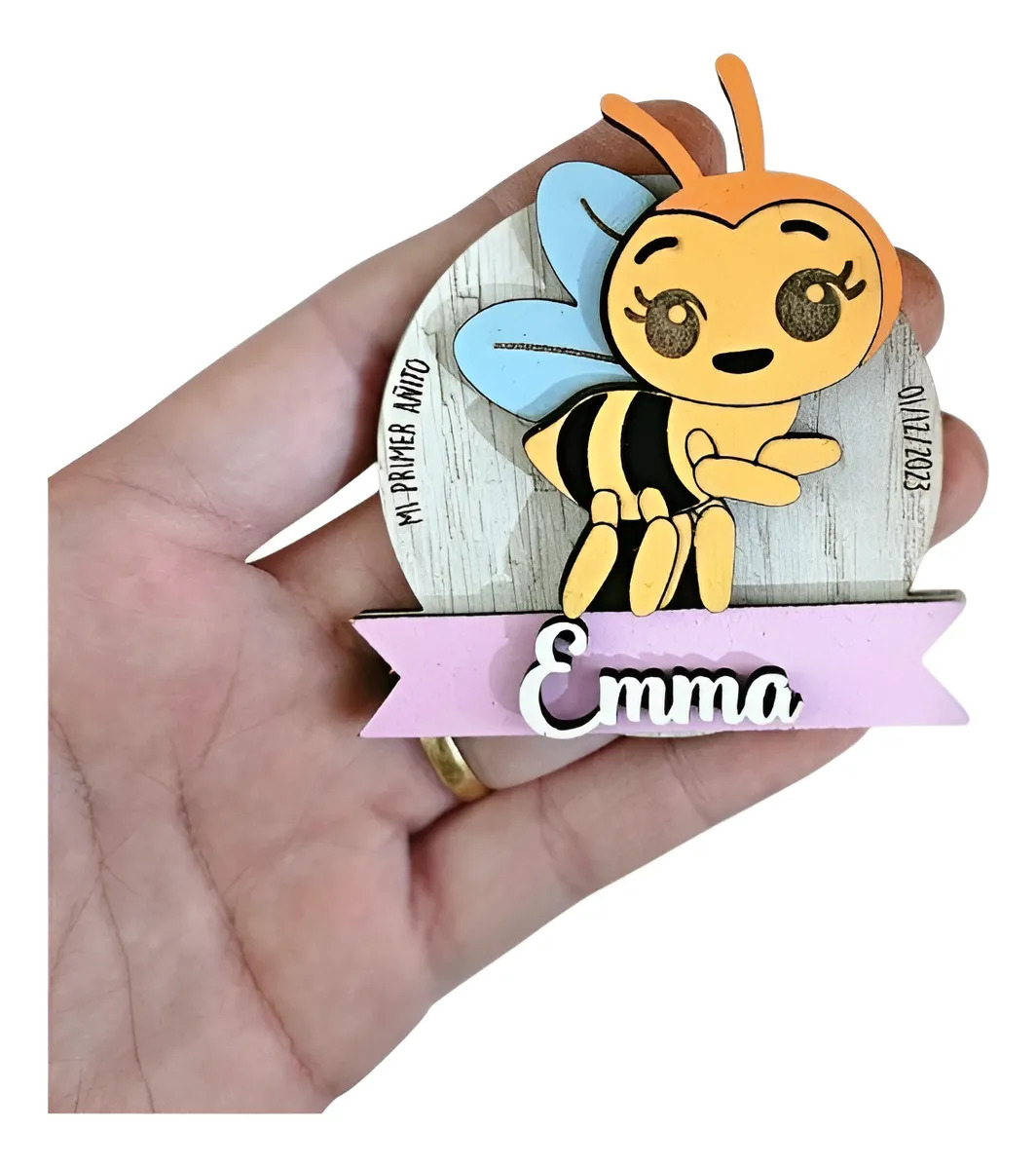 Llaveros Imanes Personalizados Cumpleaños X10 Premium 